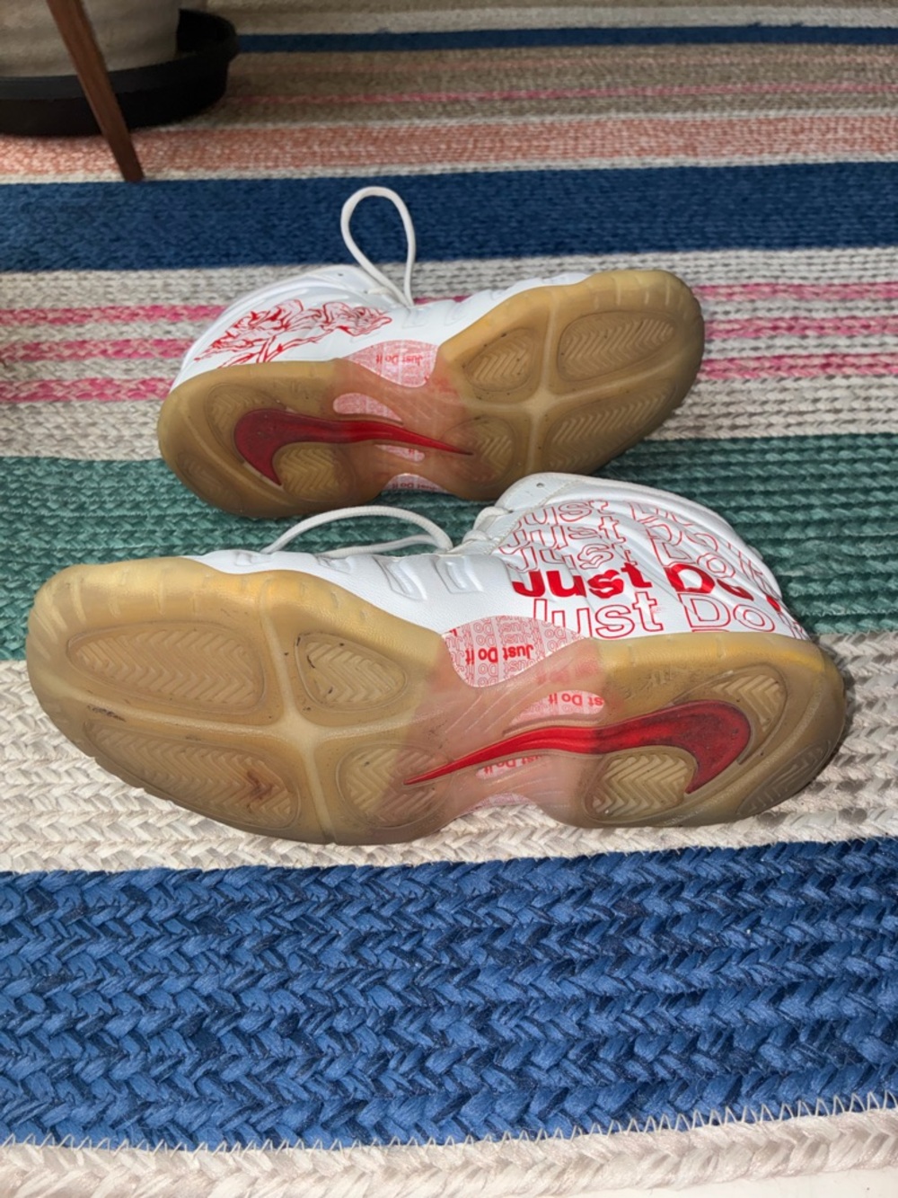 Nike Little Posite One "Takeout Bag or "Thank You Plastic Bag" Men 7Y Women 8.5 - Picture 7 of 10
